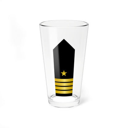 SS.OO.H.5.  CAPITÁN DE NAVÍO (Chile) (Military Rank) Pint Glass 16oz