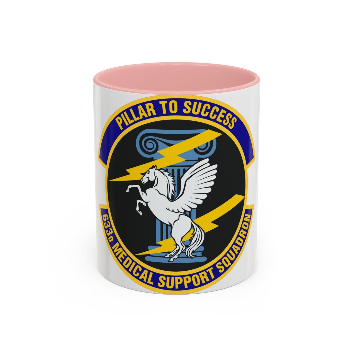 633d Medical Support Squadron (U.S. Air Force) Accent Coffee Mug