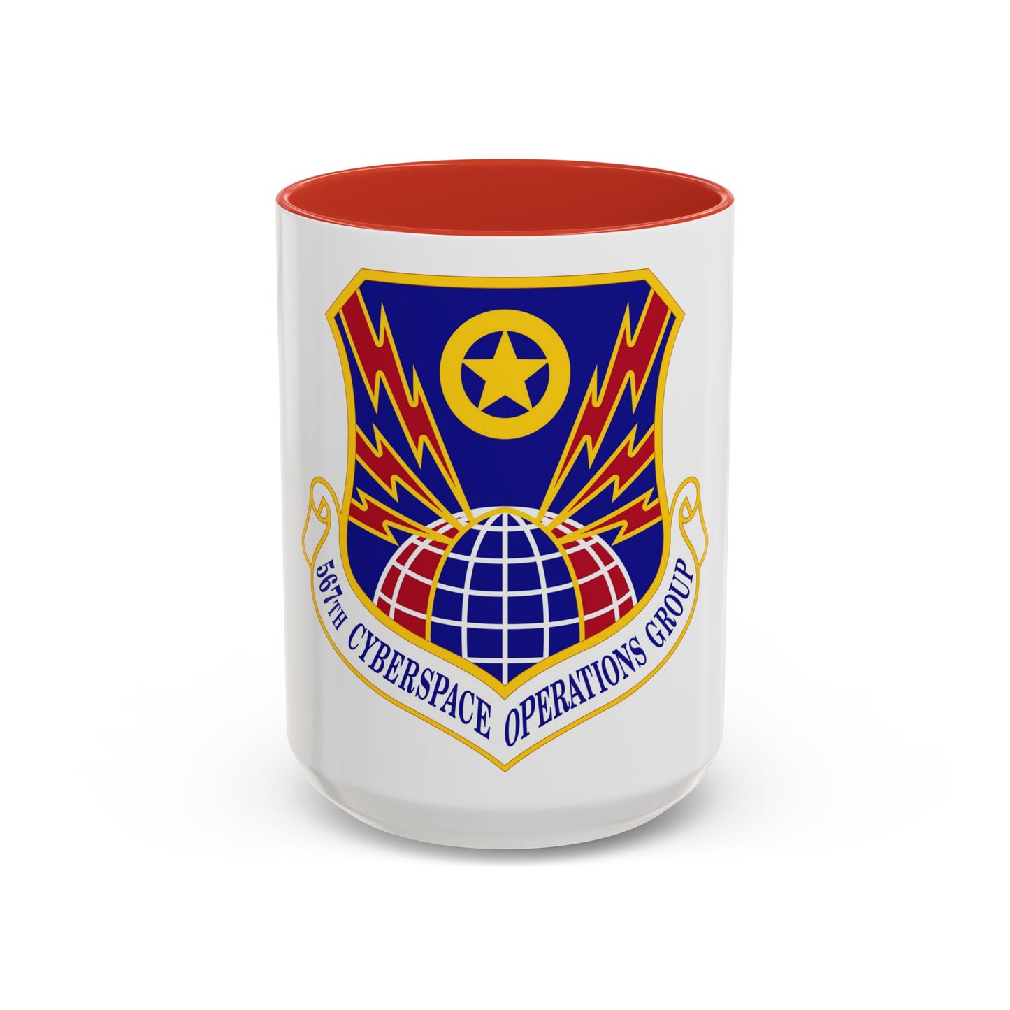 567 Cyberspace Operations Group ACC (U.S. Air Force) Accent Coffee Mug