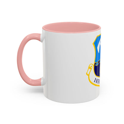 183d Wing emblem (U.S. Air Force) Accent Coffee Mug