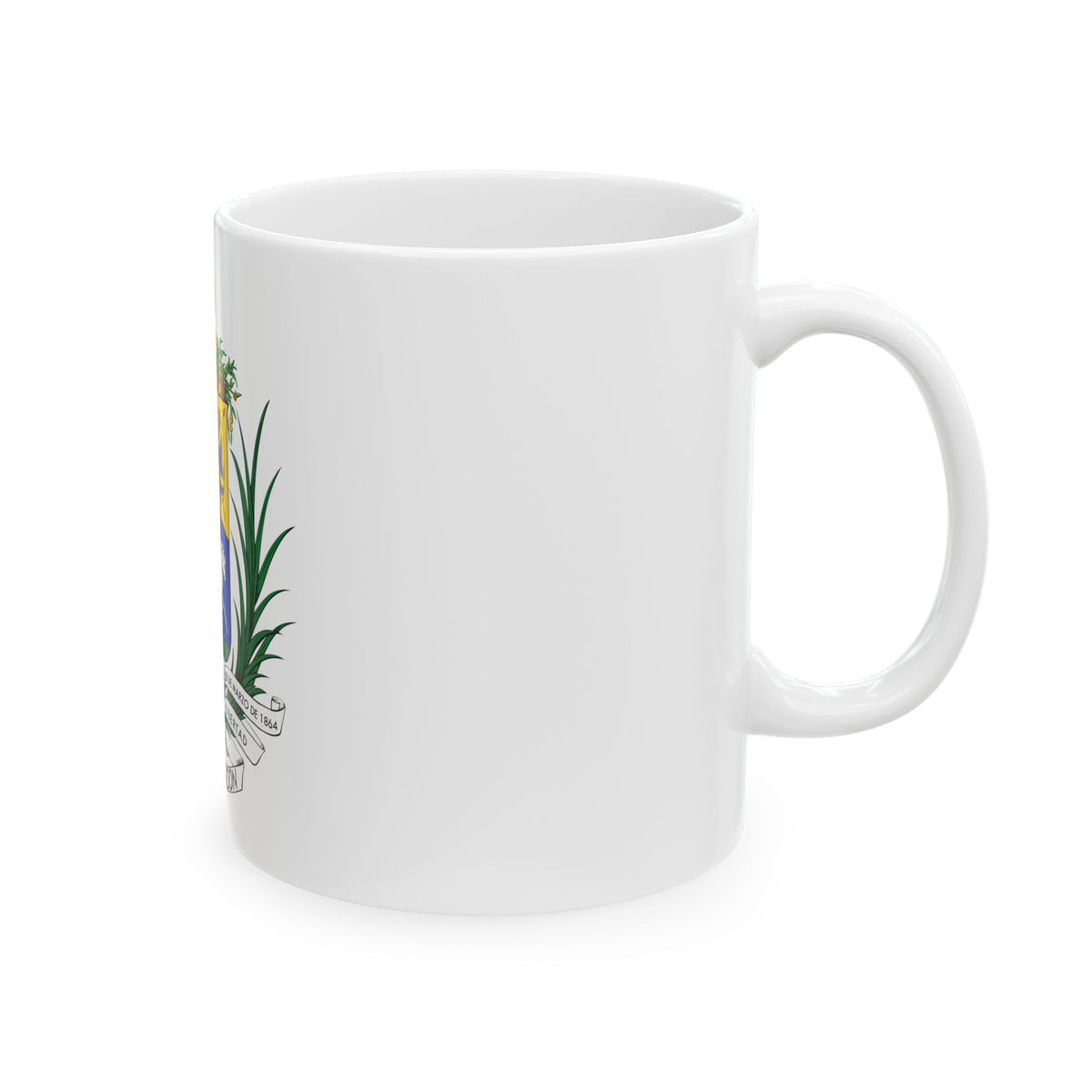 Coat of arms of Venezuela (1871) - White Coffee Mug