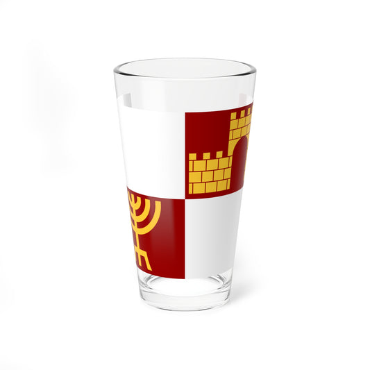 Knesset Guard Old Flag 1958-2007 (Israel) Pint Glass 16oz