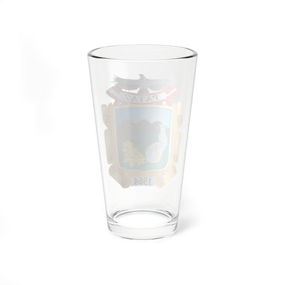 Escudo de Pataz (Peru) (Coat of Arms) Pint Glass 16oz
