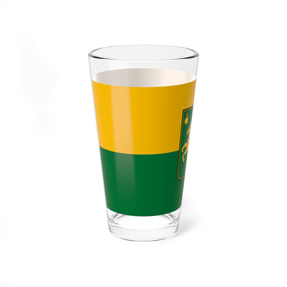 Flag of Somlojeno (Hungary) Pint Glass 16oz
