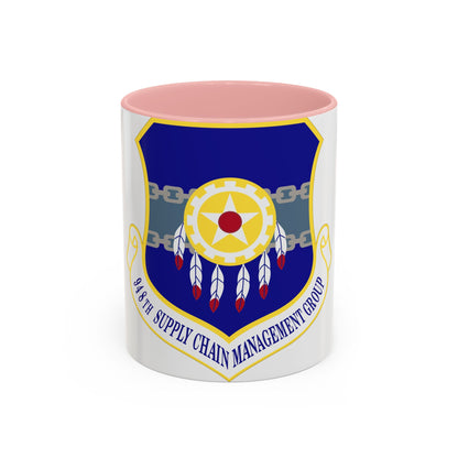 948 Supply Chain Management Group AFMC (U.S. Air Force) Accent Coffee Mug