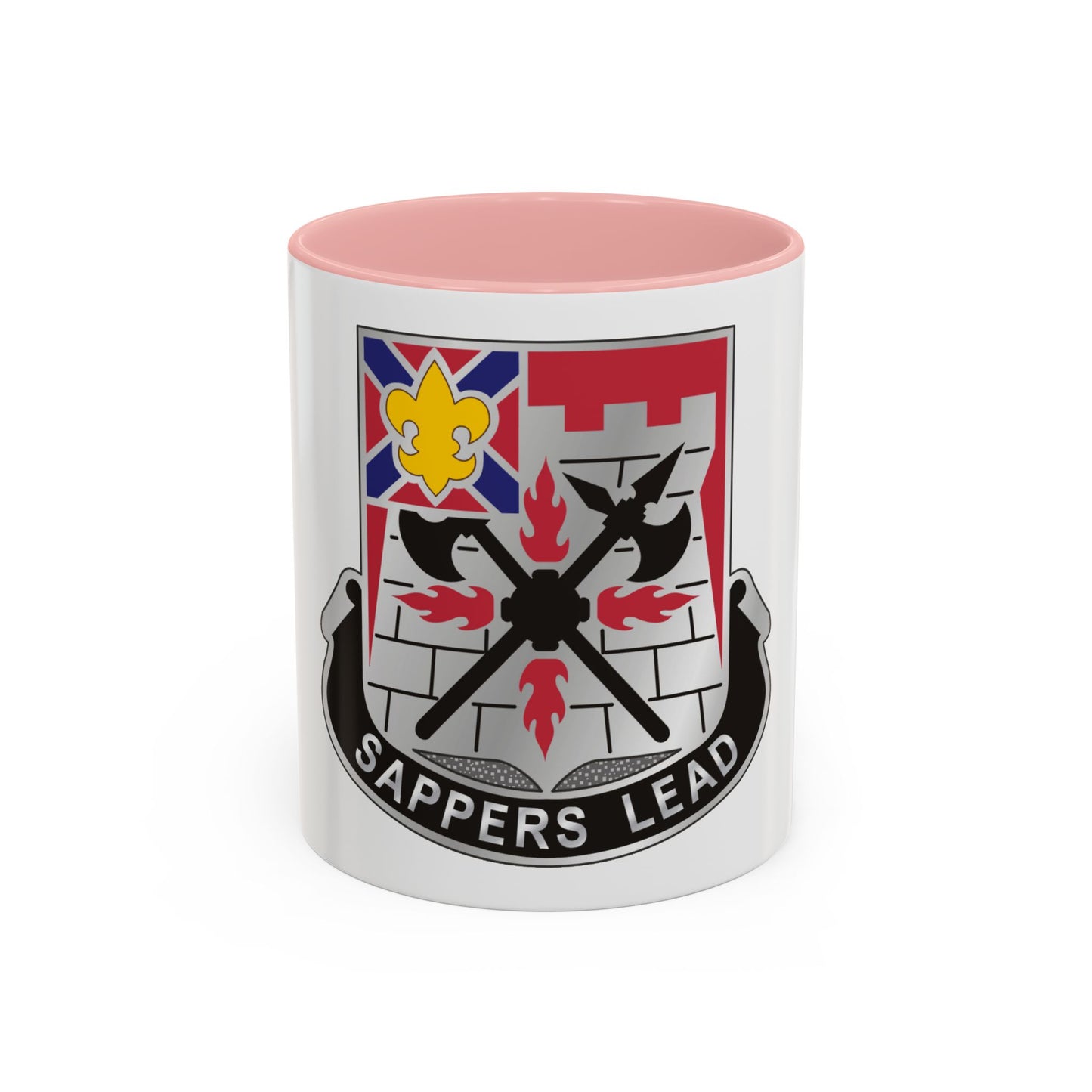 229 Engineer Battalion (U.S. Army) Accent Coffee Mug