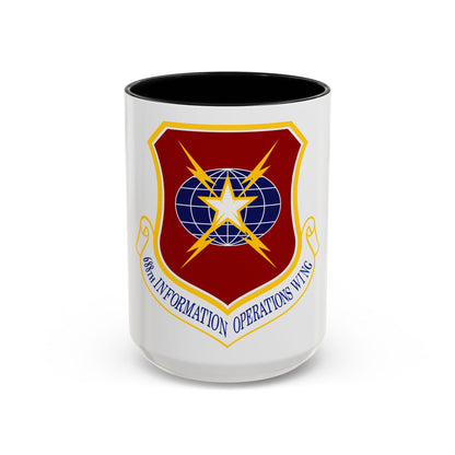 USAF 688th Information Operations Wing (U.S. Air Force) Accent Coffee Mug