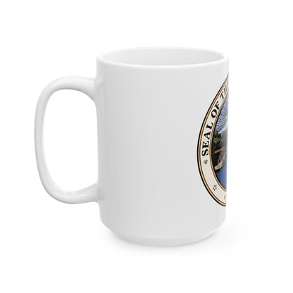 Seal of Tacoma WA - White Coffee Mug