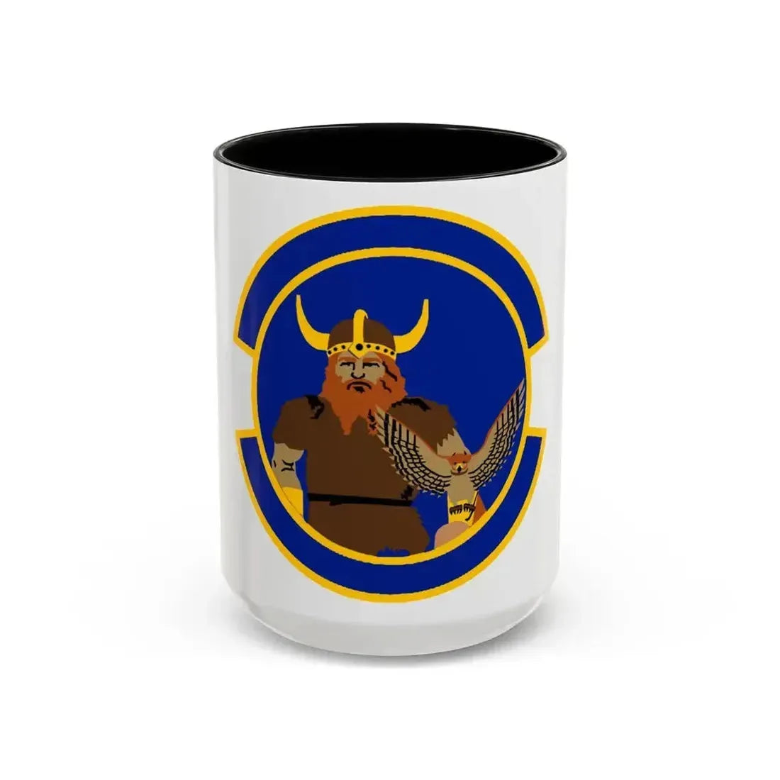 934 Operations Support Squadron AFRC (U.S. Air Force) Accent Coffee Mug 15oz Black - Go Mug Yourself
