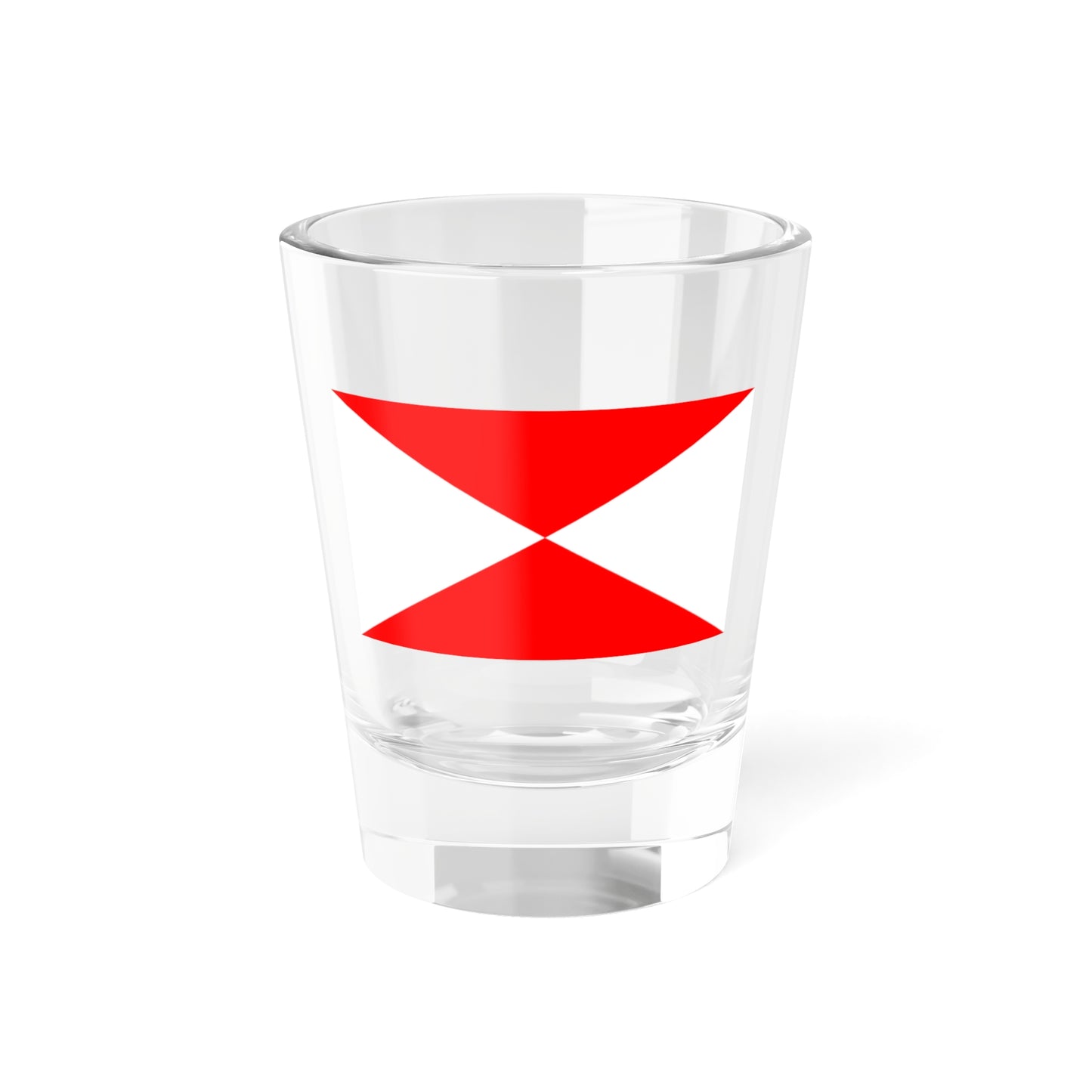 Army Rank Flag of Denmark - Chief of the General Command (Denmark) Shot Glass 1.5oz