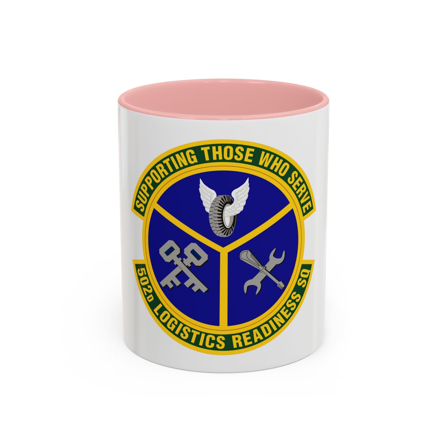 502d Logistics Readiness Squadron (U.S. Air Force) Accent Coffee Mug