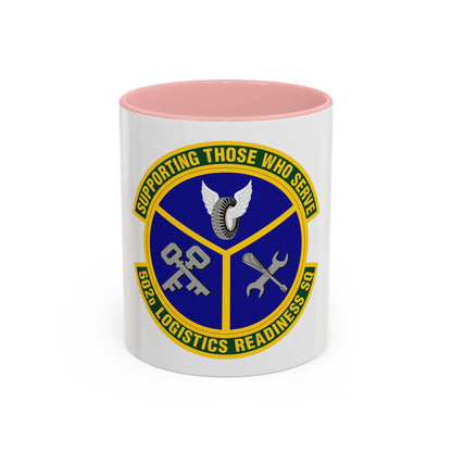 502d Logistics Readiness Squadron (U.S. Air Force) Accent Coffee Mug