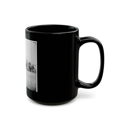 Aiken's Landing, Virginia (Vicinity). Battery Abbot, Fort Brady. (Battery Named For Col. Henry L. Abbot, 1st Conn. H. Artillery) (U.S. Civil War) Black Coffee Mug