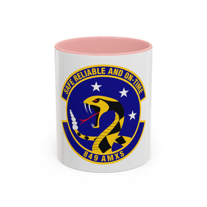 849 Aircraft Maintenance SquadronACC (U.S. Air Force) Accent Coffee Mug