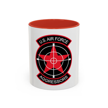 US Air Force Aggressors (U.S. Air Force) Accent Coffee Mug