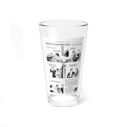 Lifeboy ad, The American Magazine, August 1932 - Pint Glass 16oz
