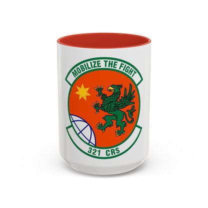 321 Contingency Response Squadron AMC (U.S. Air Force) Accent Coffee Mug
