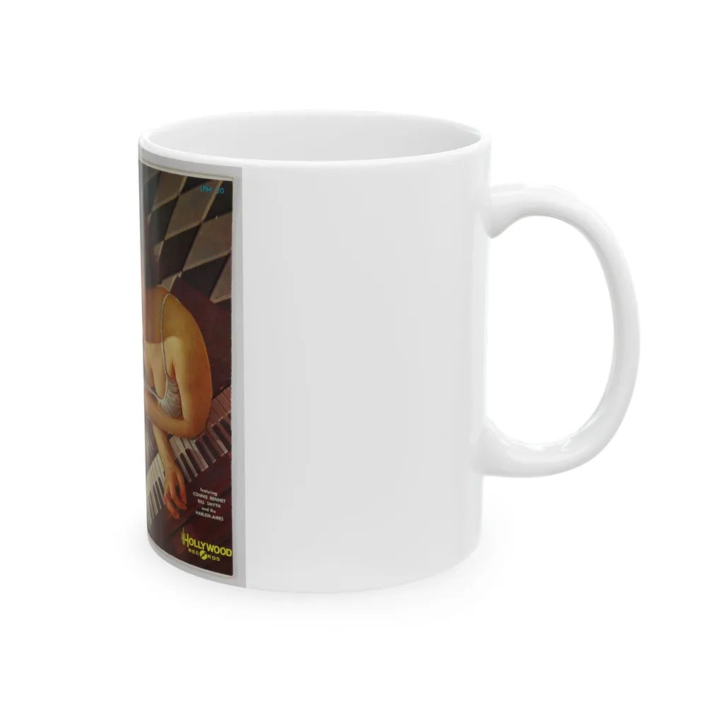 Julie Newmar #465 (Vintage Female Icon) White Coffee Mug-Go Mug Yourself