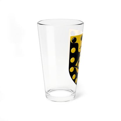 University of Falmouth arms (United Kingdom) (Coat of Arms) Pint Glass 16oz