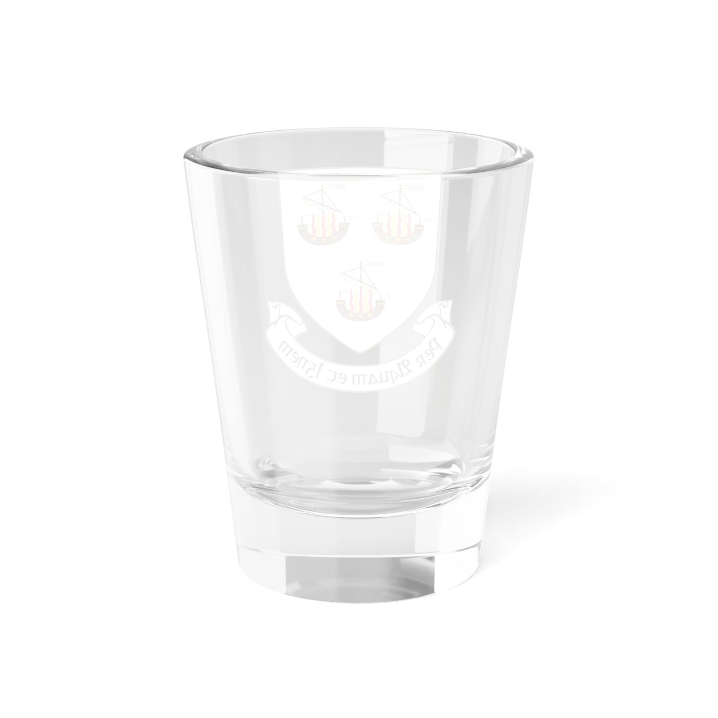 IRL COA Wexford Town 3D (Ireland) (Coat of Arms) Shot Glass 1.5oz