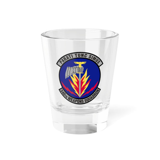 340th Weapons Squadron (U.S. Air Force) Shot Glass 1.5oz