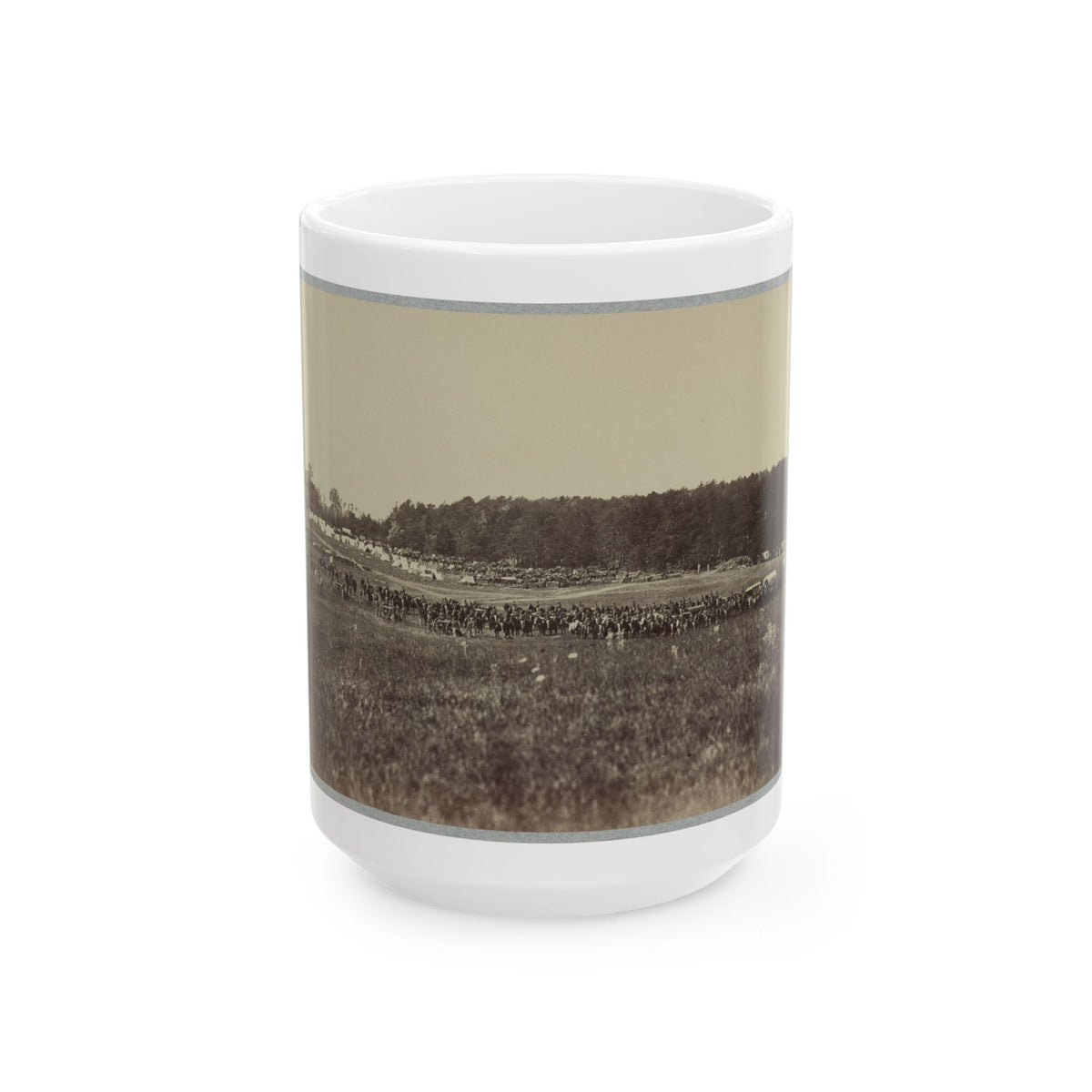 Battery A, 4th U.S. Artillery (U.S. Civil War) White Coffee Mug