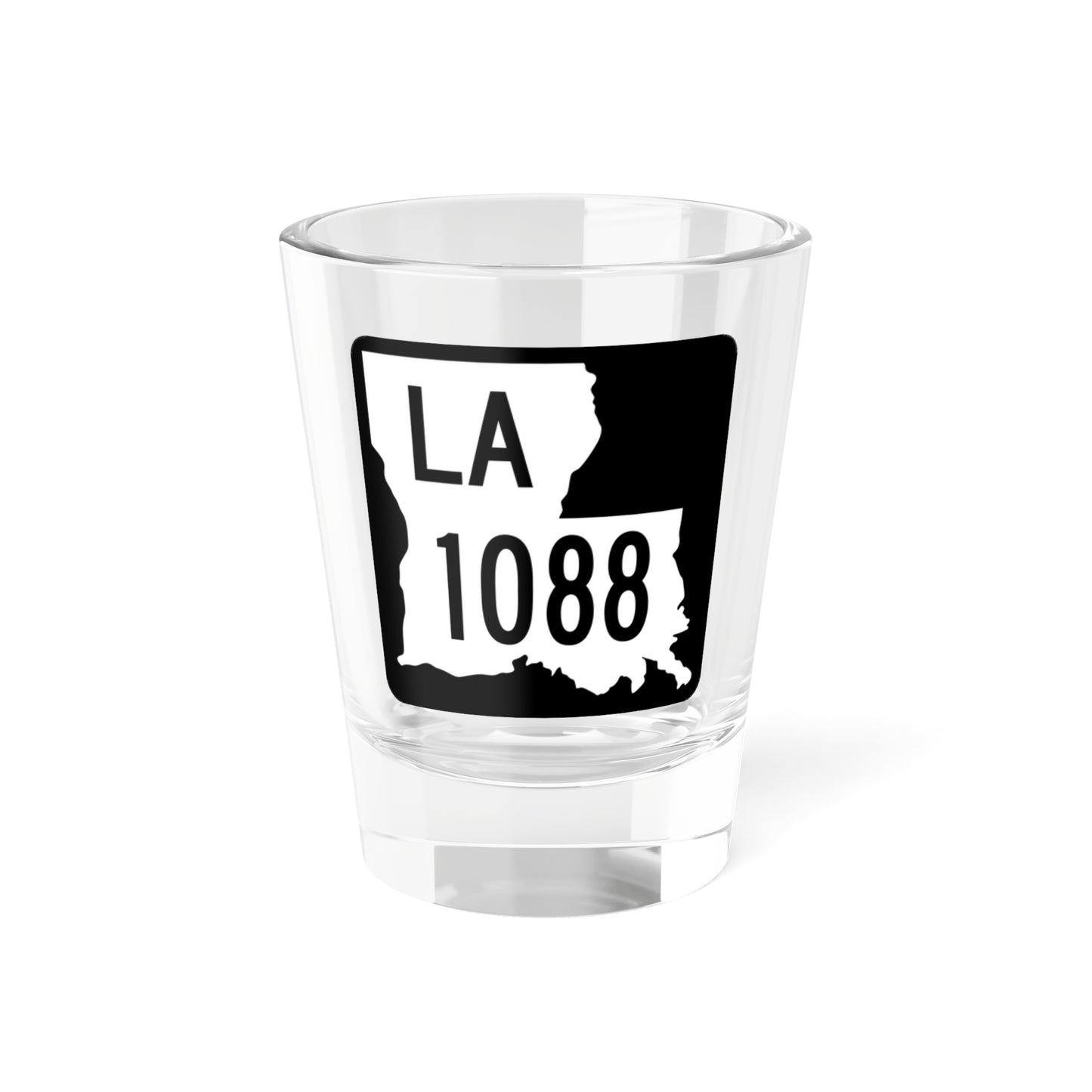 Louisiana 1088 2008 (Louisiana) (Road Sign) Shot Glass 1.5oz