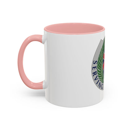 10 Personnel Command (U.S. Army) Accent Coffee Mug