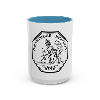 Seal of the Helvetic Republic, Kleiner Rath - Accent Coffee Mug