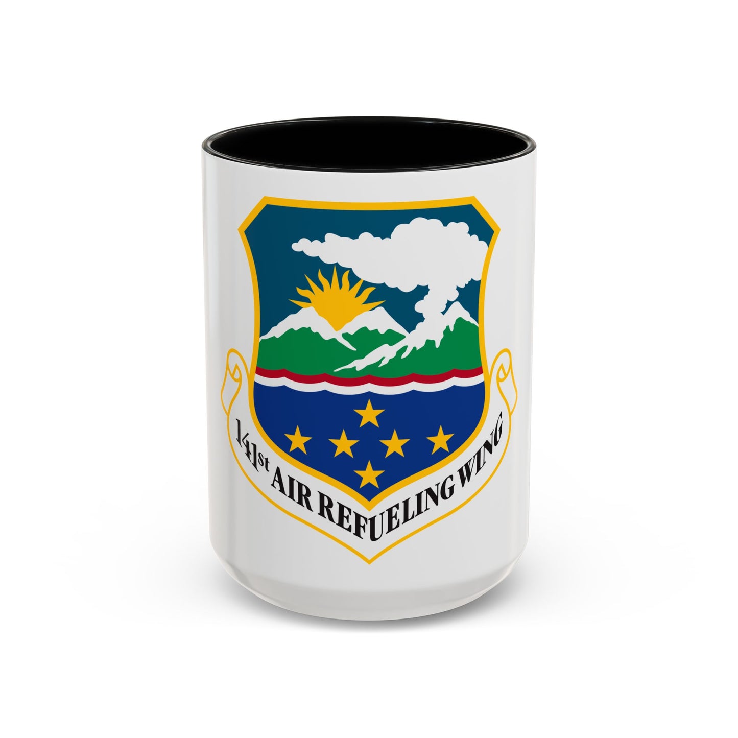 141st Air Refueling Wing (U.S. Air Force) Accent Coffee Mug