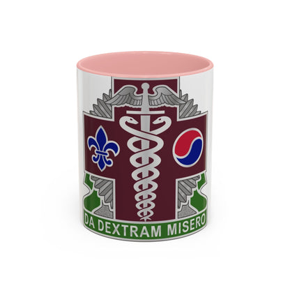 65 Medical Brigade 2 (U.S. Army) Accent Coffee Mug