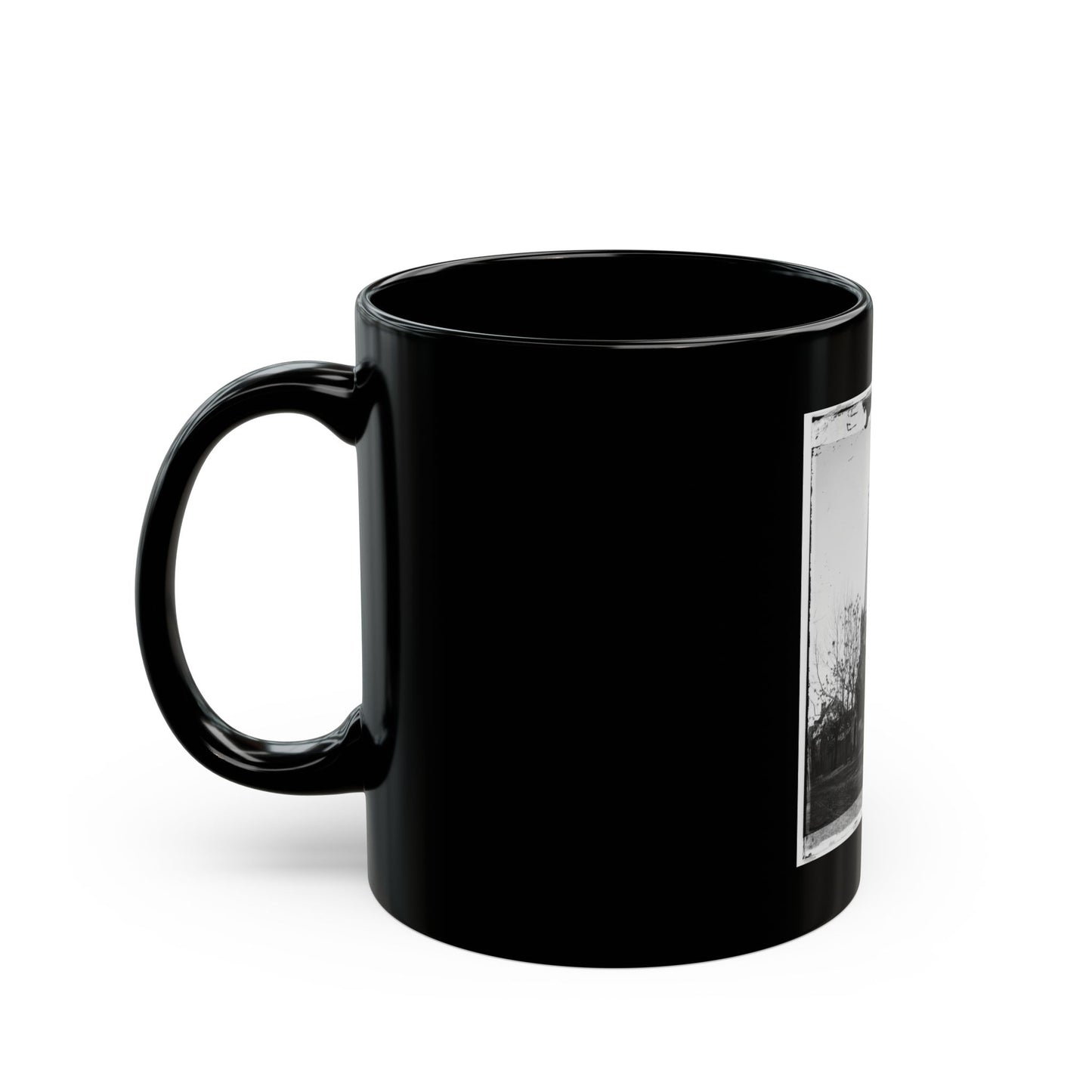 Atlanta, Georgia. Church (U.S. Civil War) Black Coffee Mug