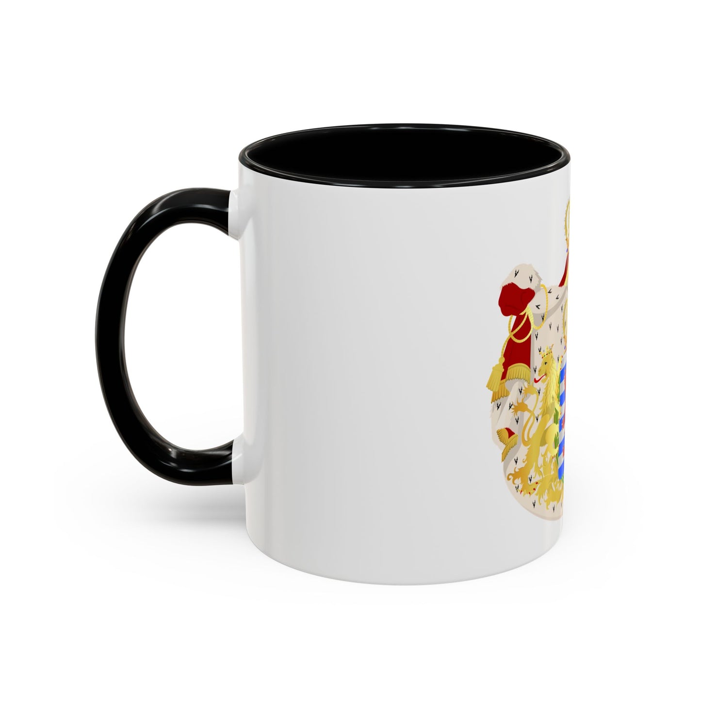 Greater coat of arms of the grand-duchy of Luxembourg - Accent Coffee Mug