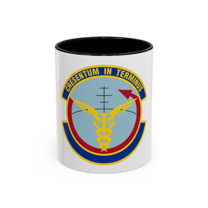 412 Operational Medical Readiness Squadron AFMC (U.S. Air Force) Accent Coffee Mug