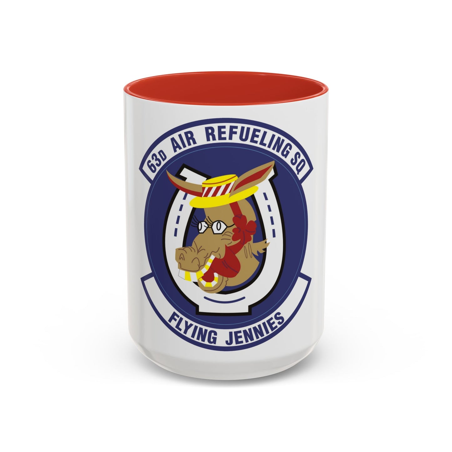 63d Air Refueling Squadron (U.S. Air Force) Accent Coffee Mug