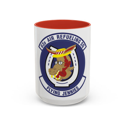 63d Air Refueling Squadron (U.S. Air Force) Accent Coffee Mug