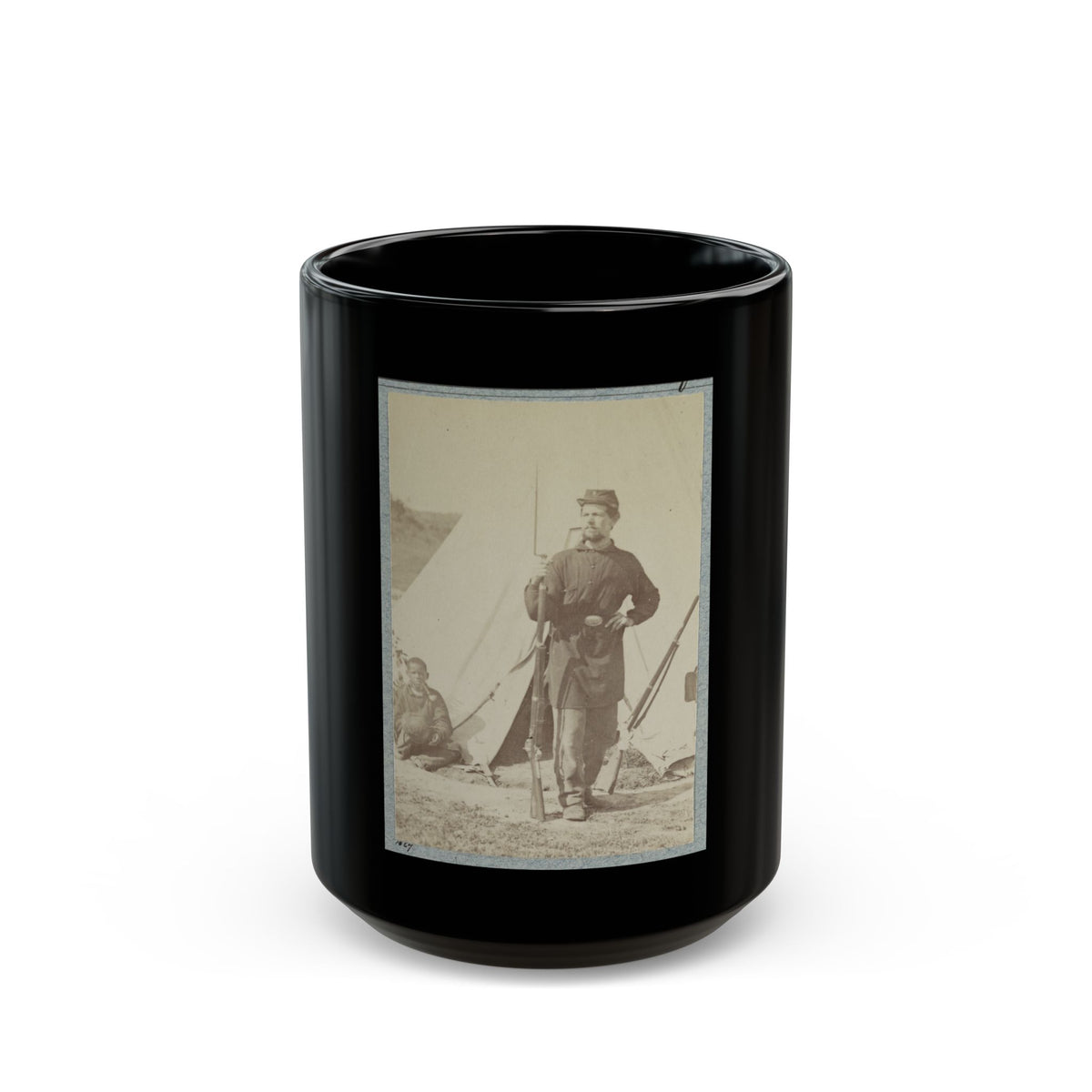 2d Rhode Island Infantry 036 (U.S. Civil War) Black Coffee Mug