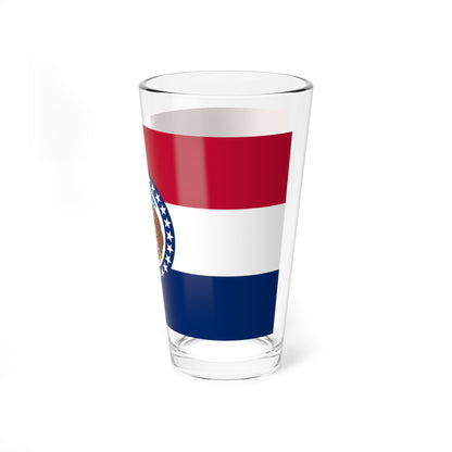 Flag of Missouri (United States) Pint Glass 16oz