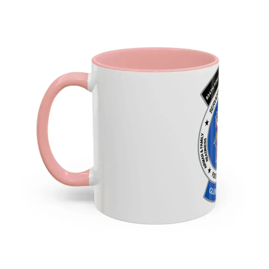 934th Force Support Sq. GLOBAL VIKINGS (U.S. Air Force) Accent Coffee Mug - Go Mug Yourself