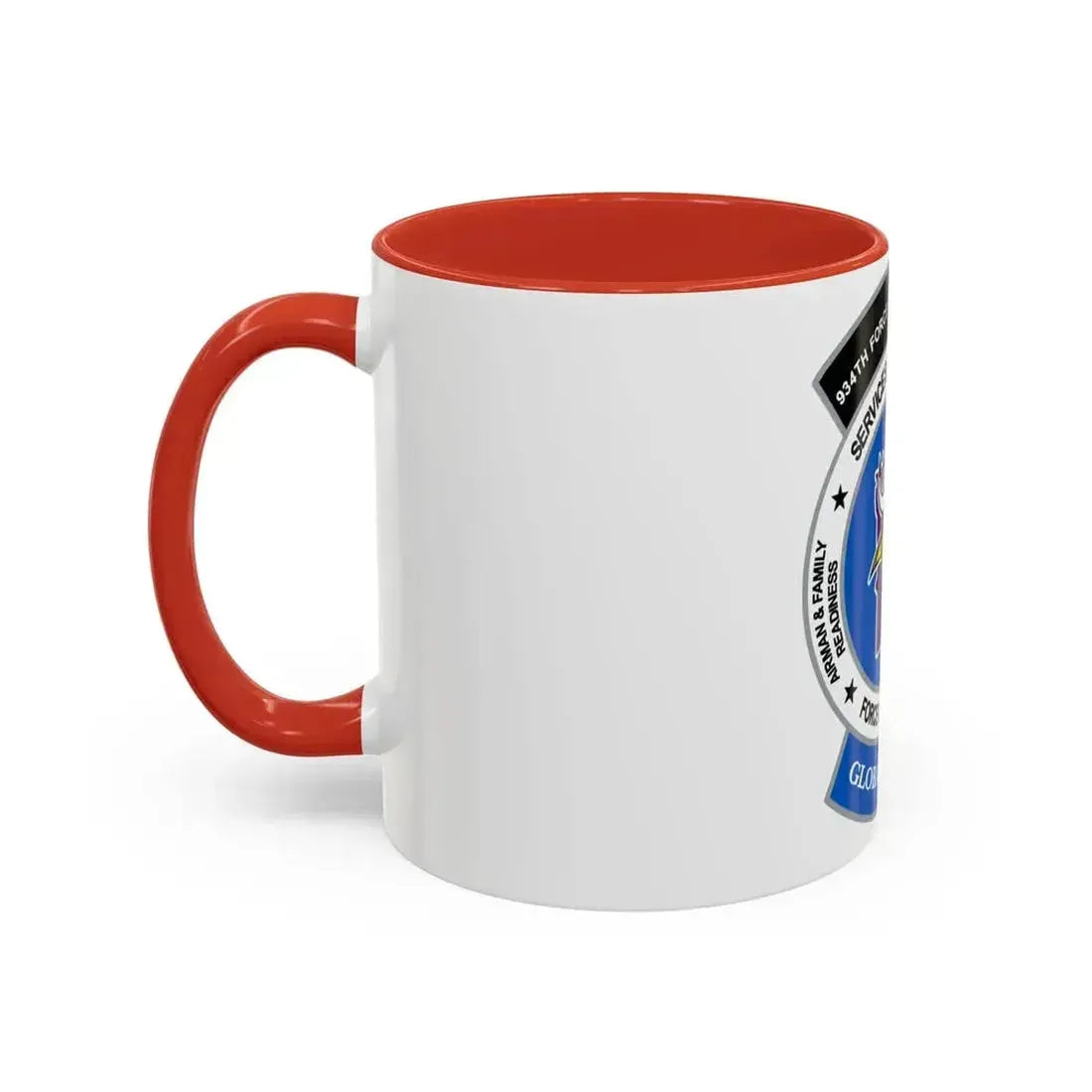 934th Force Support Sq. GLOBAL VIKINGS (U.S. Air Force) Accent Coffee Mug - Go Mug Yourself