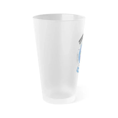 934th Force Support Sq. GLOBAL VIKINGS (U.S. Air Force) Frosted Pint Glass 16oz - Go Mug Yourself