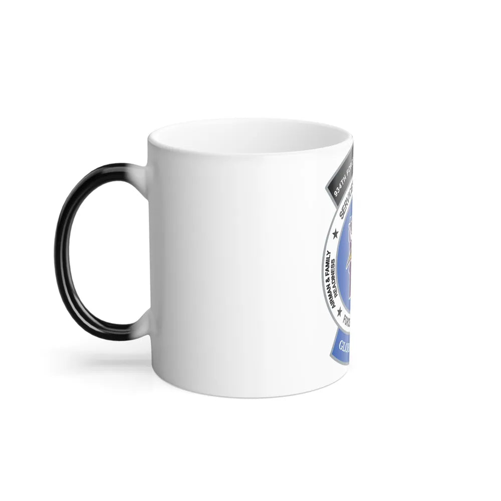 934th Force Support Sq. GLOBAL VIKINGS (U.S. Air Force) Color Changing Coffee Mug-Go Mug Yourself