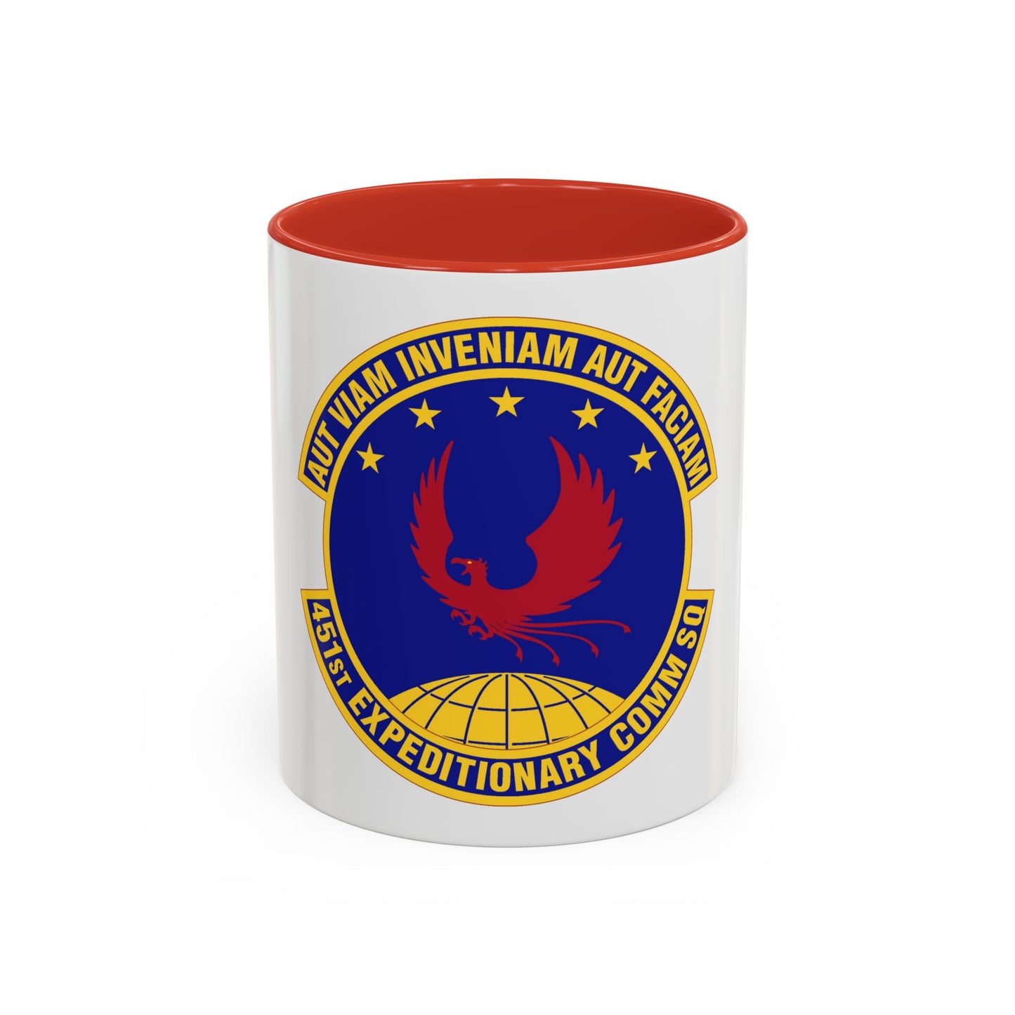 451st Expeditionary Communications Squadron (U.S. Air Force) Accent Coffee Mug