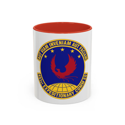451st Expeditionary Communications Squadron (U.S. Air Force) Accent Coffee Mug