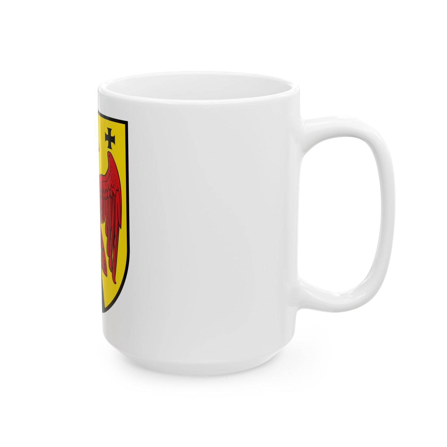 Coat of Arms of Burgenland Austria - White Coffee Mug