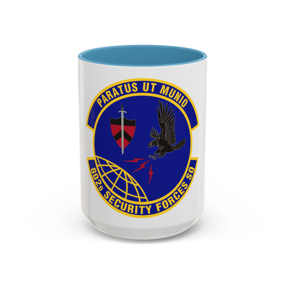 802d Security Forces Squadron (U.S. Air Force) Accent Coffee Mug
