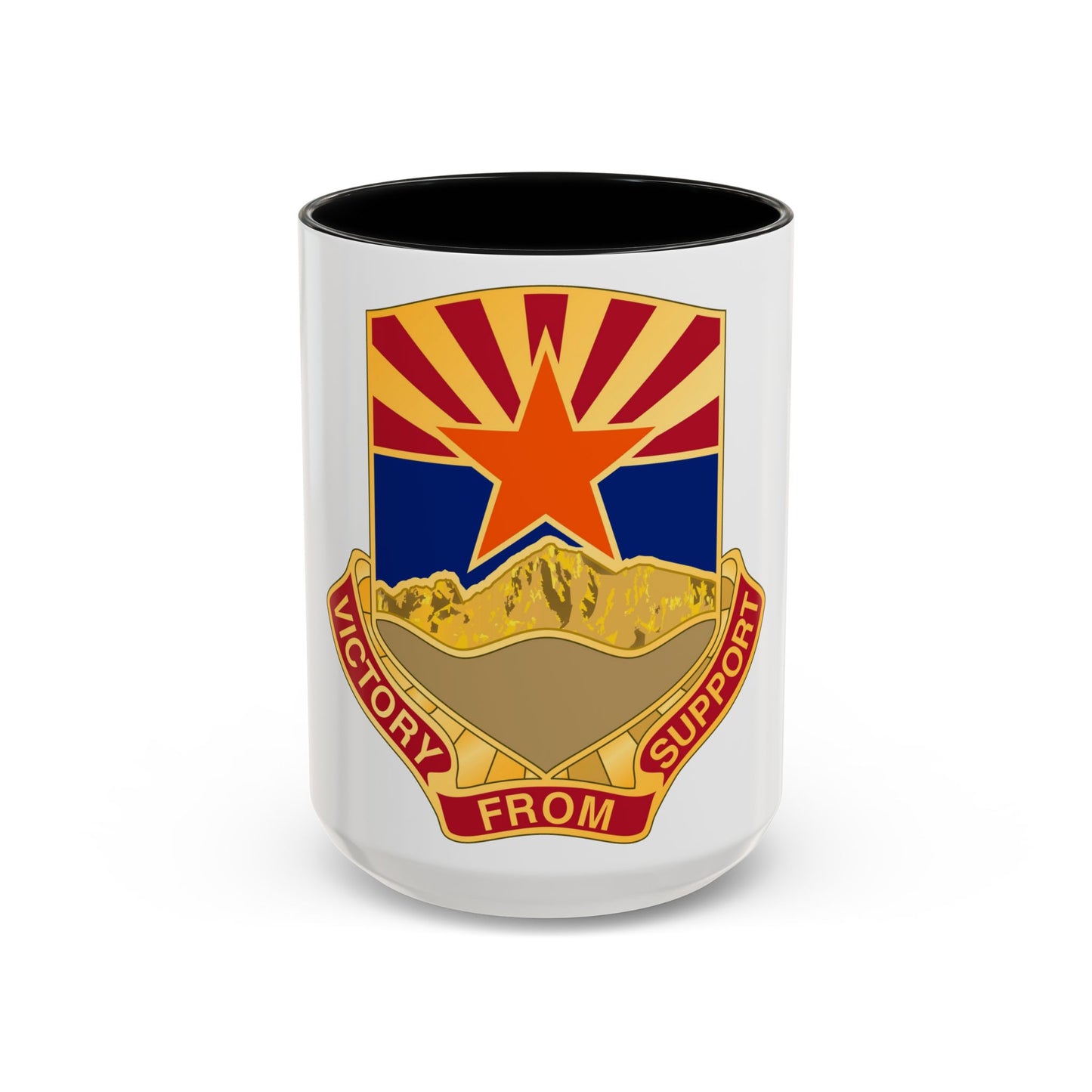 198 Regional Support Group (U.S. Army) Accent Coffee Mug