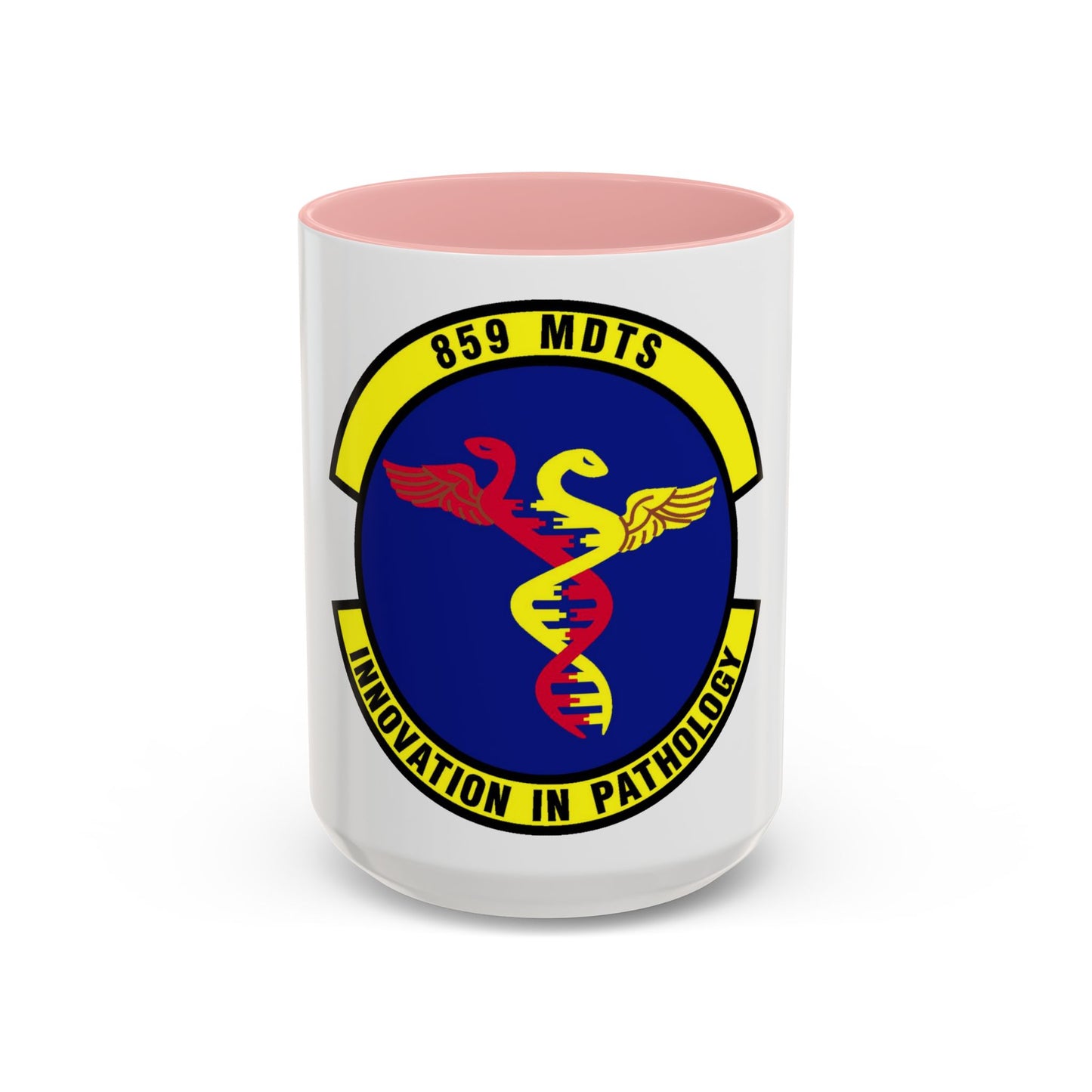 859th Diagnostics and Therapeutics Squadron (U.S. Air Force) Accent Coffee Mug