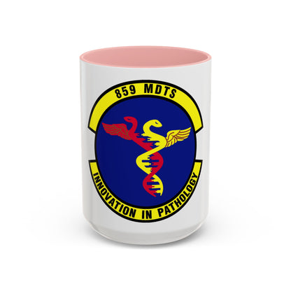 859th Diagnostics and Therapeutics Squadron (U.S. Air Force) Accent Coffee Mug