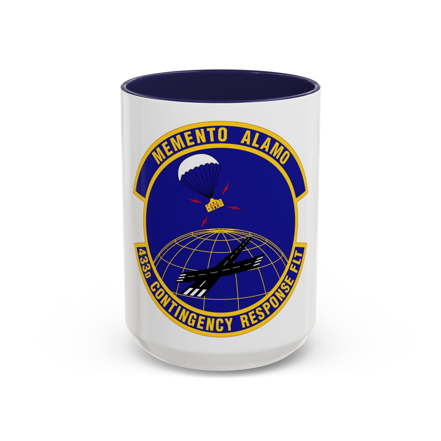 433 Contingency Response Flight AFRC (U.S. Air Force) Accent Coffee Mug